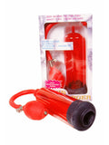 Penis Enlarger Pneumatic Massager Red
