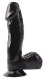 Basix 6.5 Inch Dong With Suction Cup