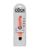 King Cock 7 in. Vibrating Stiffy White Flesh