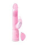 Rabbit Pearl Remote Control Thrusting Vibrator 10.2 inch