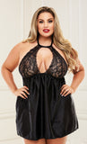 Baci Lingerie Sexy lace Babydoll Set