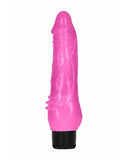 8 Inch Fat Realistic Dildo Vibe - Pink