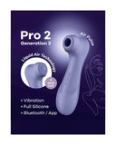 Satisfyer Pro 2 Generation 3 Connect App Compatible- Blue
