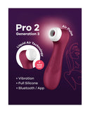 Satisfyer Pro 2 Generation 3 Connect App Compatible- Purple