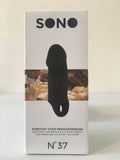 No.37 - Stretchy Thick Penis Extension - Black