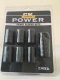 Penis Sleeve Kit- 7 Pack Black