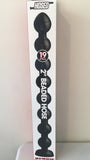 Hosed 19 Inch Beaded Thick Anal Snake