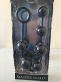 Master Series Serpent 6 Silicone Beads of Pleasure