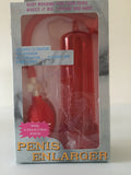 Penis Enlarger Pneumatic Massager Red