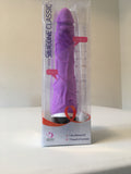Silicone Classic Thin Veined 033 Seven Function Purple
