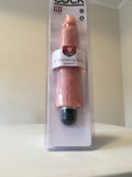 King Cock 9 Inches Vibrating Stiffy White Flesh