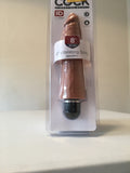 King Cock 8-inch Vibrating Stiffy Tan