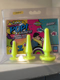 American Pop Launch Silicone Anal Trainer Set Yellow