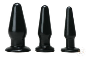 Trinity Silicone Butt Plug Kit