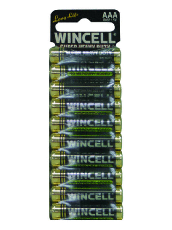 Wincell AAA Super Heavy Duty Carded (10 pack)