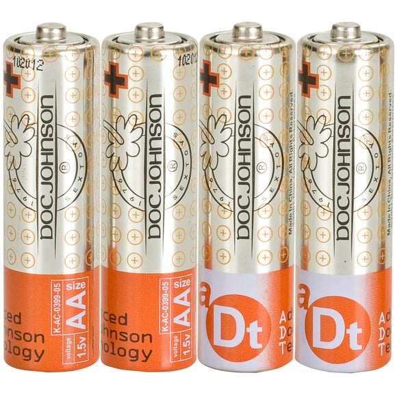 Doc Johnson Batteries - 4 AA