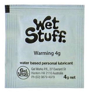 Wet Stuff Gold Warming 4g Sachet