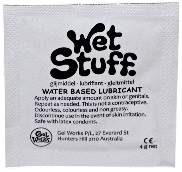 Wet Stuff Strawberry 4g Sachet