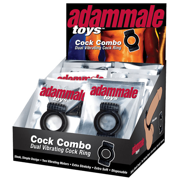 Adam Male Toys Vibrating Cock Ring Single