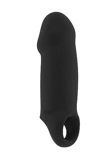 No.37 - Stretchy Thick Penis Extension - Black