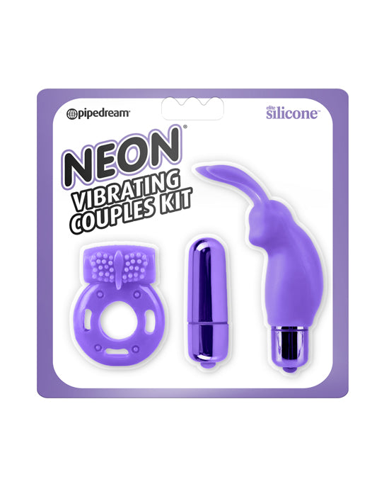 Neon Vibrating Couples Kit 2