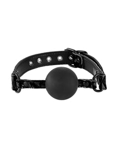 Sinful Soft Silicone Gag Black