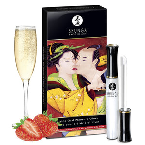 DEMO Divine Oral Pleasure Lipgloss Champagne & Strawberries