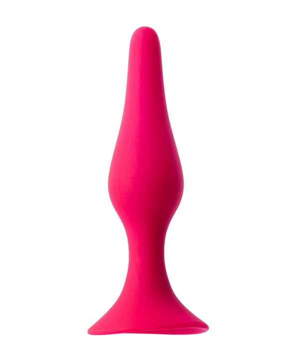 Share Satisfaction Med Silicone Butt Plug Pink