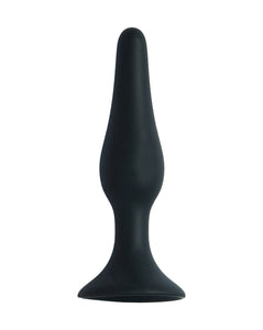 Share Satisfaction Small Silicone Butt Plug BLACK