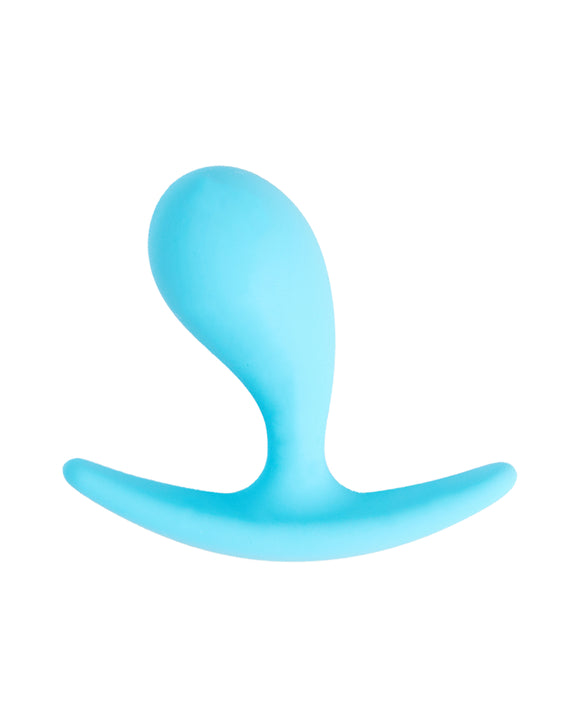 Share Satisfaction Small curved plug Blue