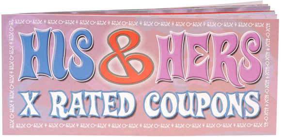 HIS & HERS X-RATED COUPONS
