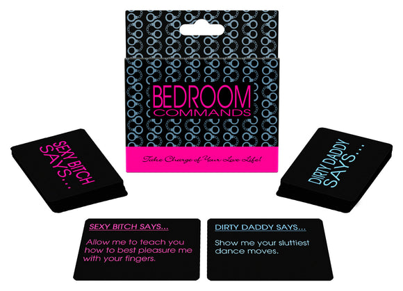 Bedroom Commands Card Game Game