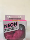 Neon Luv Touch Neon Furry Cuffs
