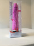 Silicone Classic Thin Veined 033 Seven Function Pink