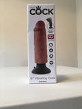 King Cock 6 Inch Vibrating Cock