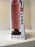 King Cock 10 Inches Vibrating Cock